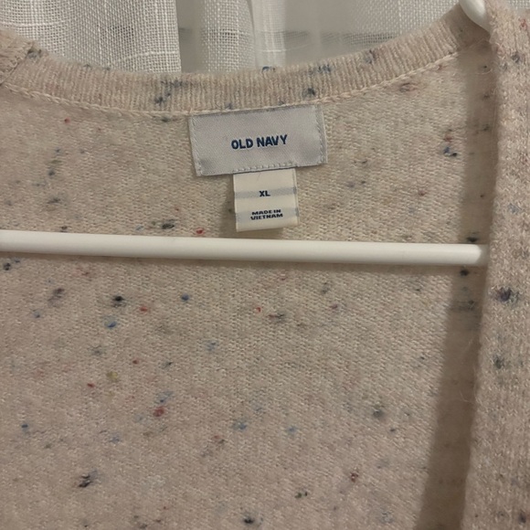 Old Navy Speckled Knit Open-Front Cardigan - Picture 2 of 3